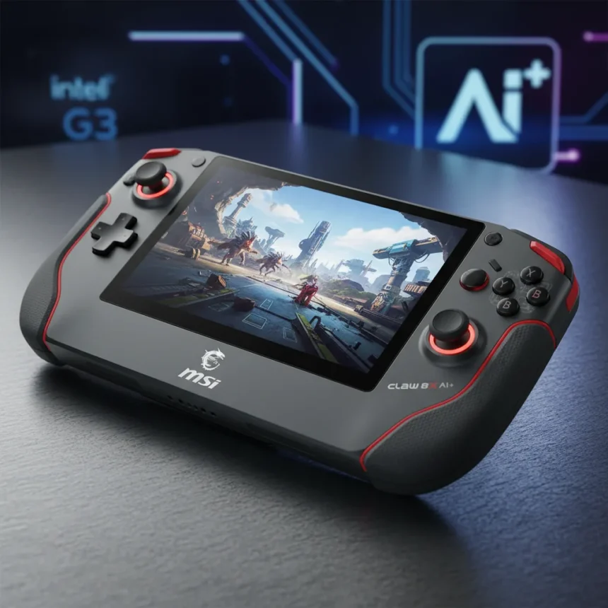 MSI Claw 8 EX AI+ Targets Premium Handheld Gaming with Arc G3