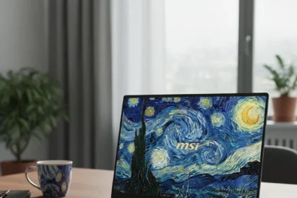 MSI Prestige 14 Flip AI+ Vincent van Gogh Edition Looks Stunning