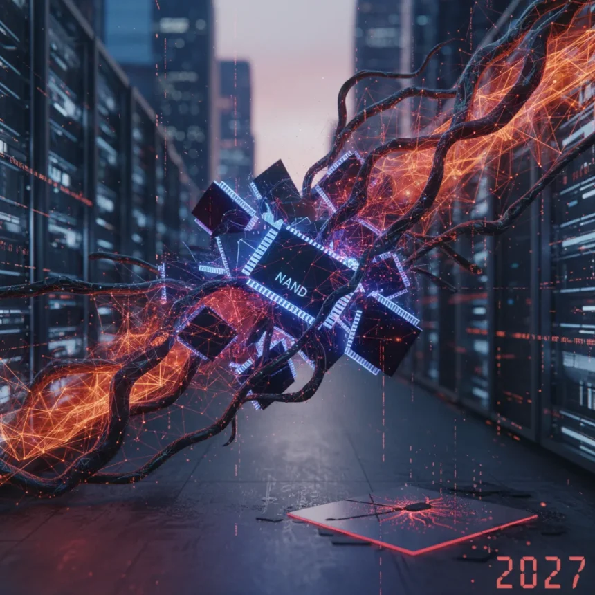 NAND shortage set to worsen in 2027 as AI demand strains storage