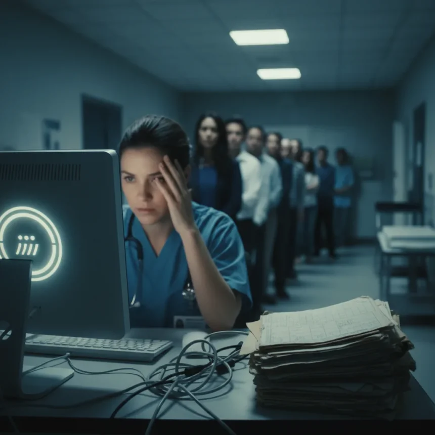 NHS technology delays are destroying staff productivity today
