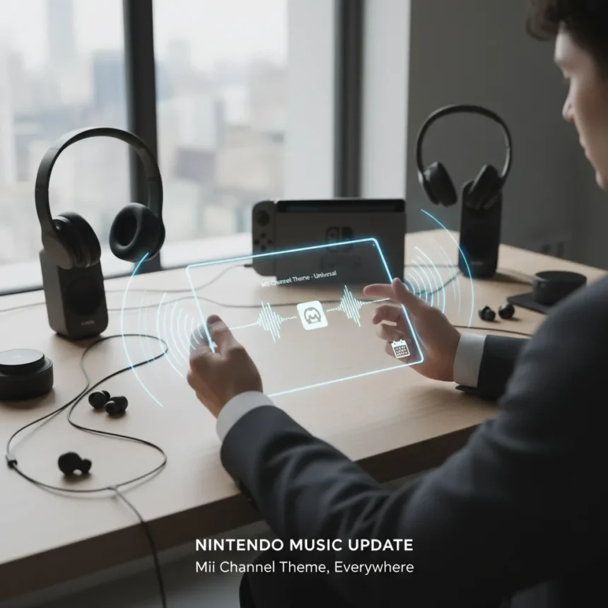 Nintendo Music Update Brings Mii Channel Theme Everywhere