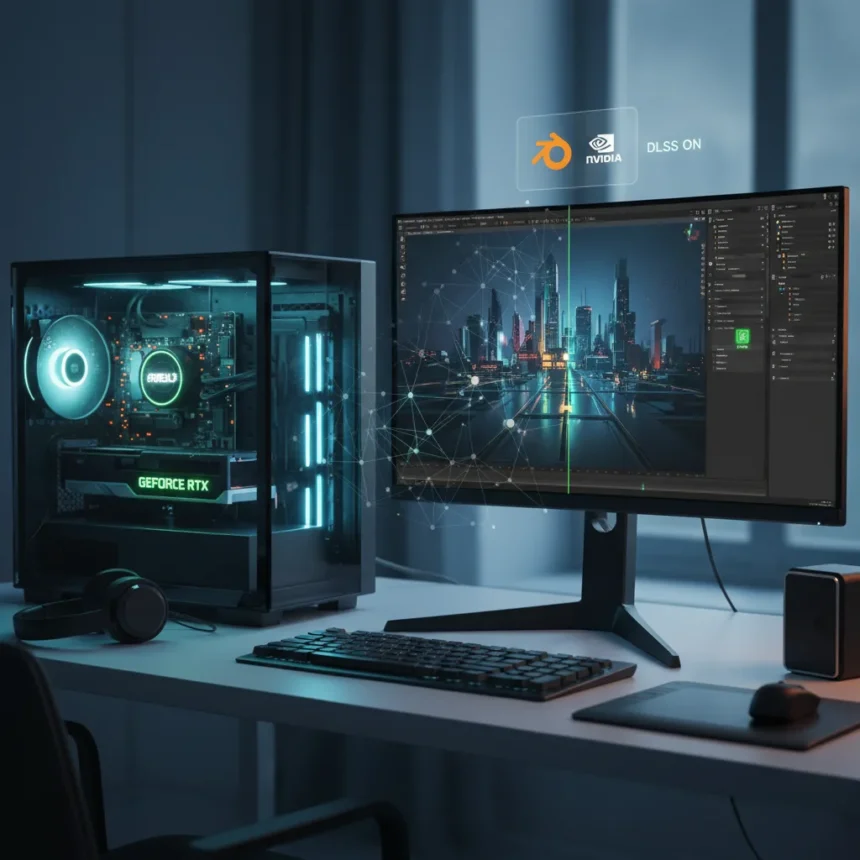 Nvidia DLSS in Blender Could Transform 3D Lighting Workflows
