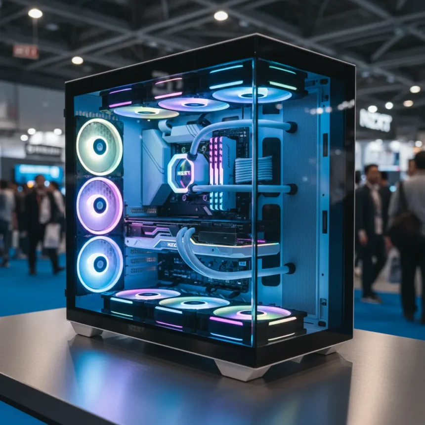 NZXT H6 mid-tower case brings RGB customization to compact builds