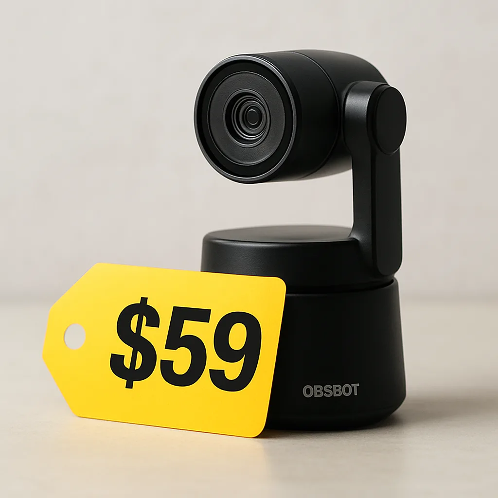 Obsbot Meet SE webcam hits lowest price before Prime Day