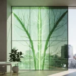 Plant-inspired window glass that stores solar energy and darkens