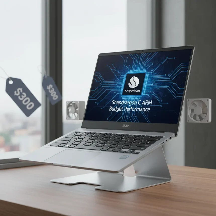 Qualcomm Snapdragon C ARM laptop platform targets budget segment