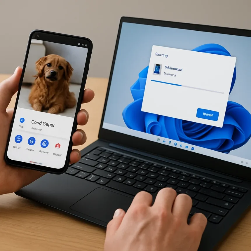 Quick Share on Windows beats Phone Link for Android file transfers