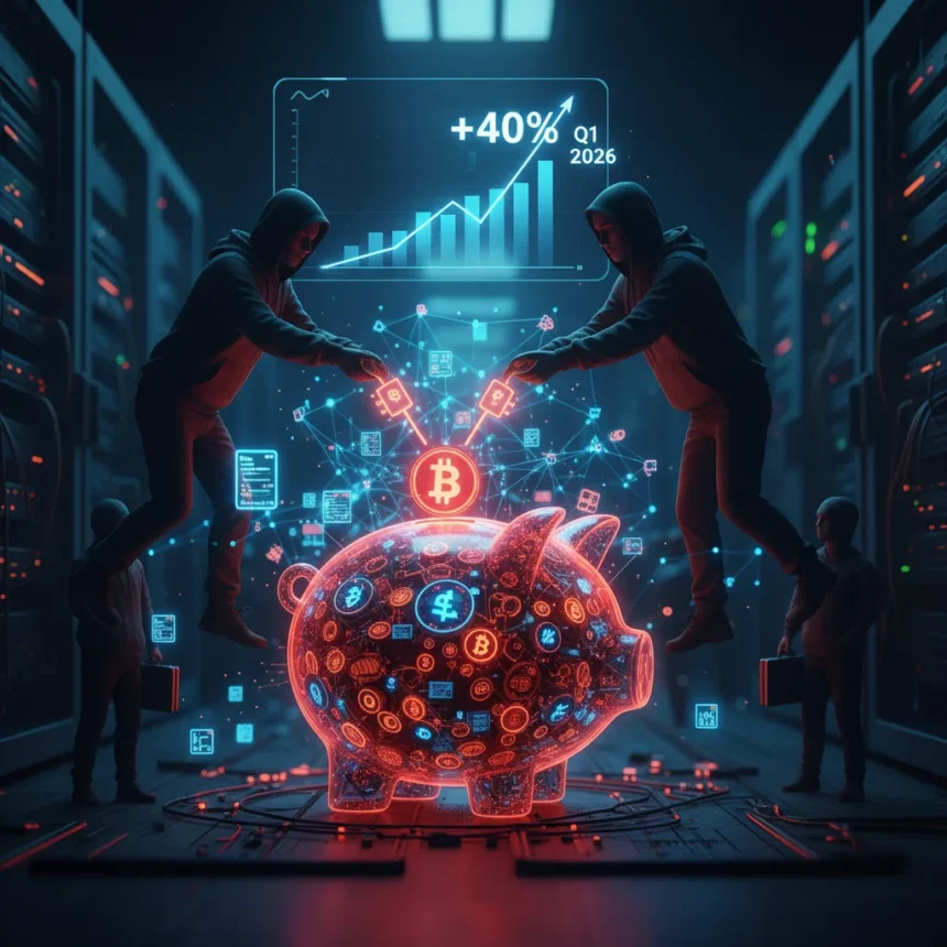 Ransomware groups grow revenue by almost 40% in Q1 2026