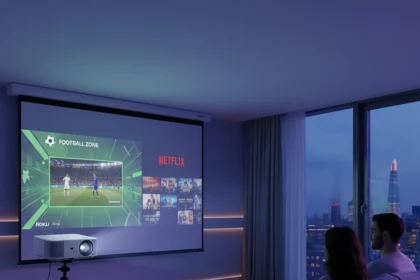 Roku Smart Projectors Land in UK for World Cup and Netflix