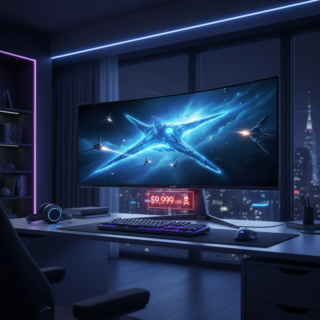Samsung's world-first gaming monitor looks stunning but comes with a catch