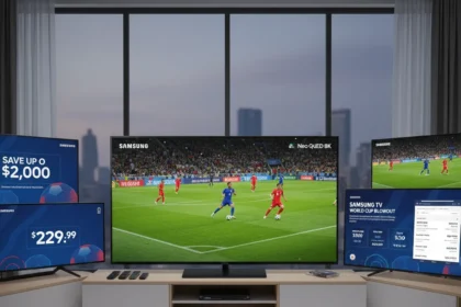 Samsung TV sale offers record-low prices before World Cup
