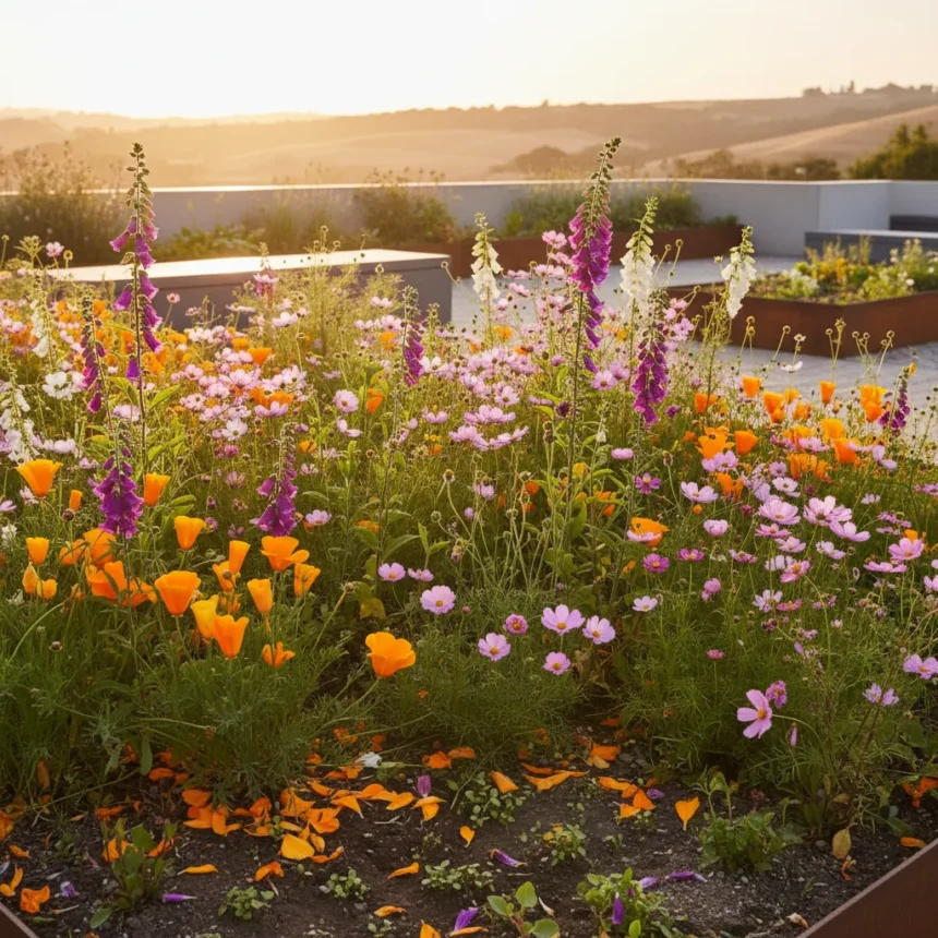 Self-seeding flowers return free every year without replanting