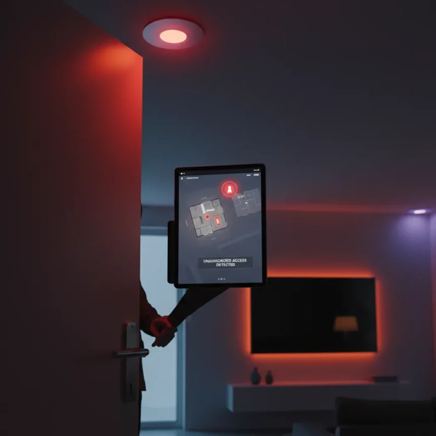 Smart light security trick: using colored alerts for home intrusions