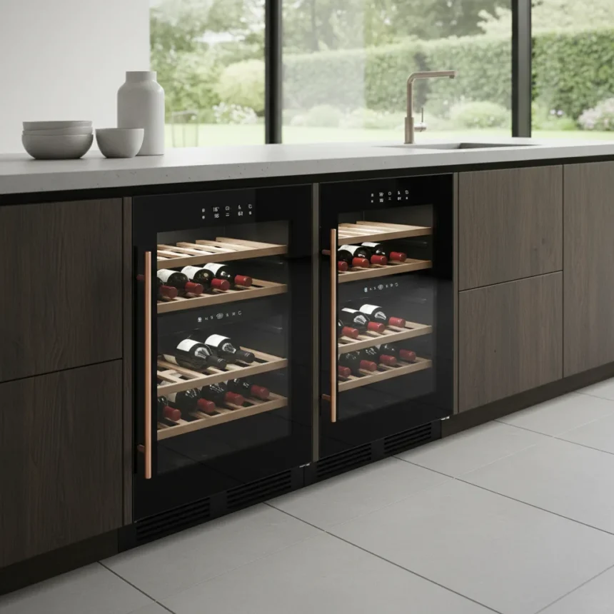 Smeg's new under-counter wine coolers blend style with dual-zone storage