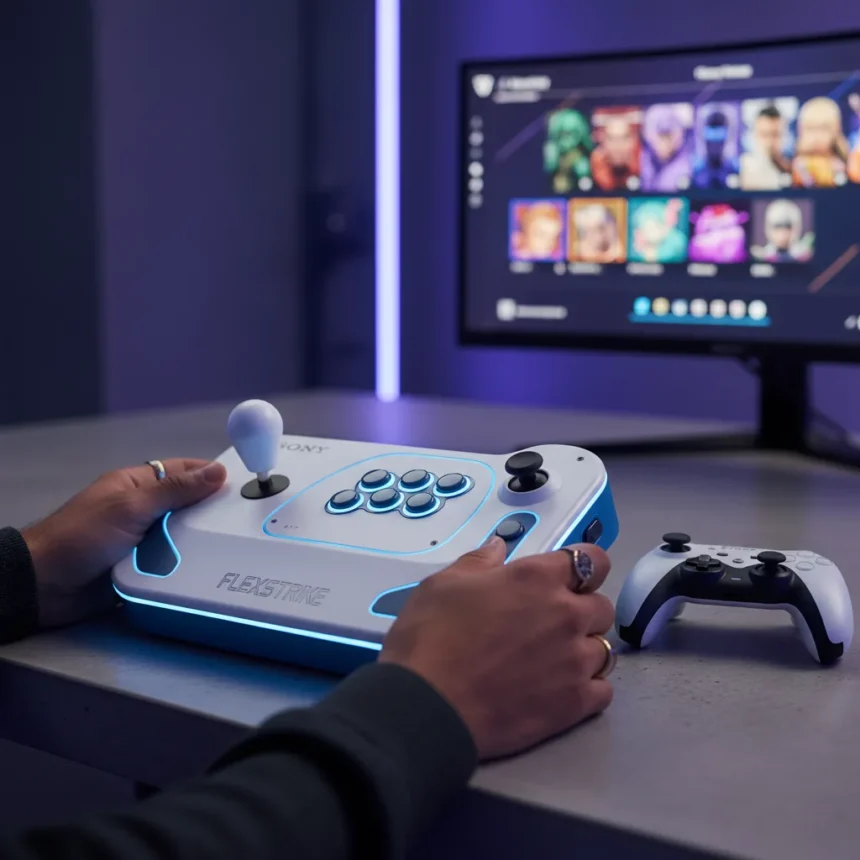 Sony FlexStrike Wireless Fight Stick Targets Gamepad Players, Not Veterans