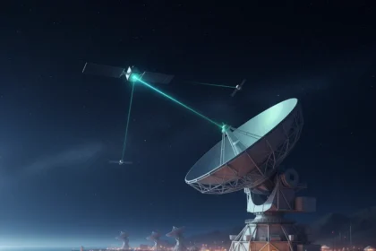 Space laser stations bypass subsea cable vulnerabilities