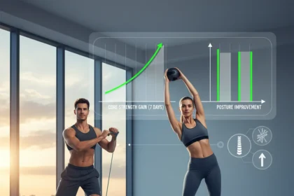 7-day standing core routine shows real strength and posture gains