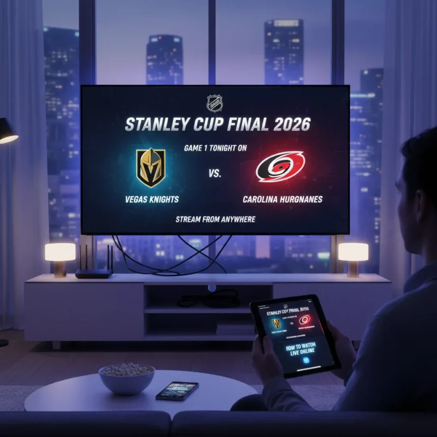 How to watch Stanley Cup Final 2026 live online
