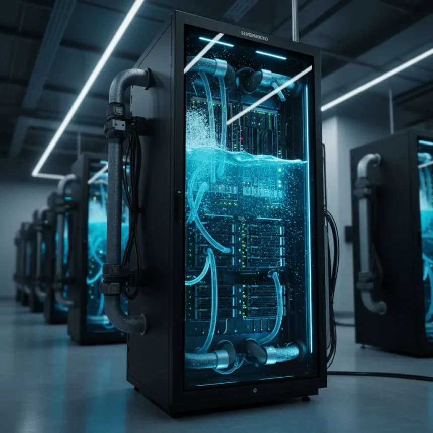 Supermicro Vera Rubin NVL72 Rack Tackles AI Cooling With Radical Liquid Strategy