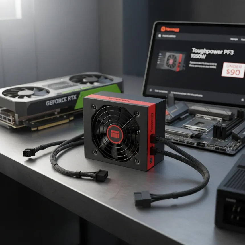 Thermaltake Toughpower PF3 1050W PSU Deal Targets Next-Gen Builders