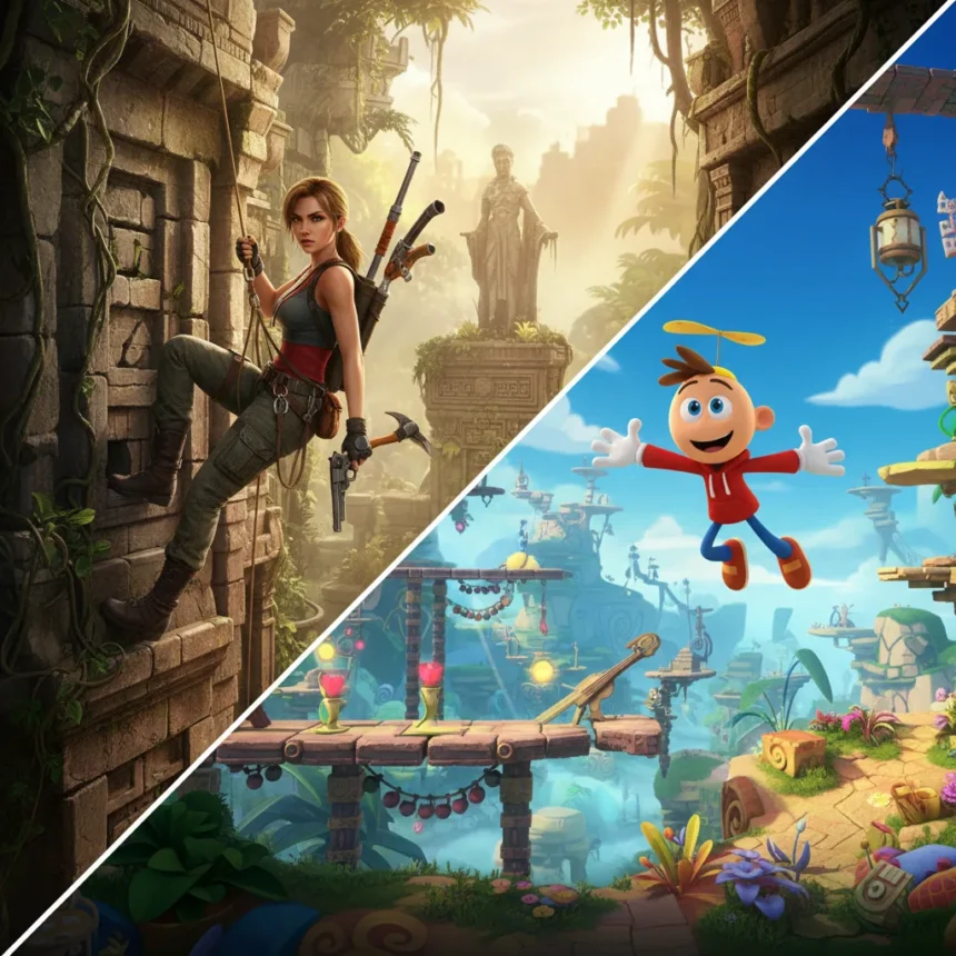 Tomb Raider and Rayman remakes stay faithful while redefining originals