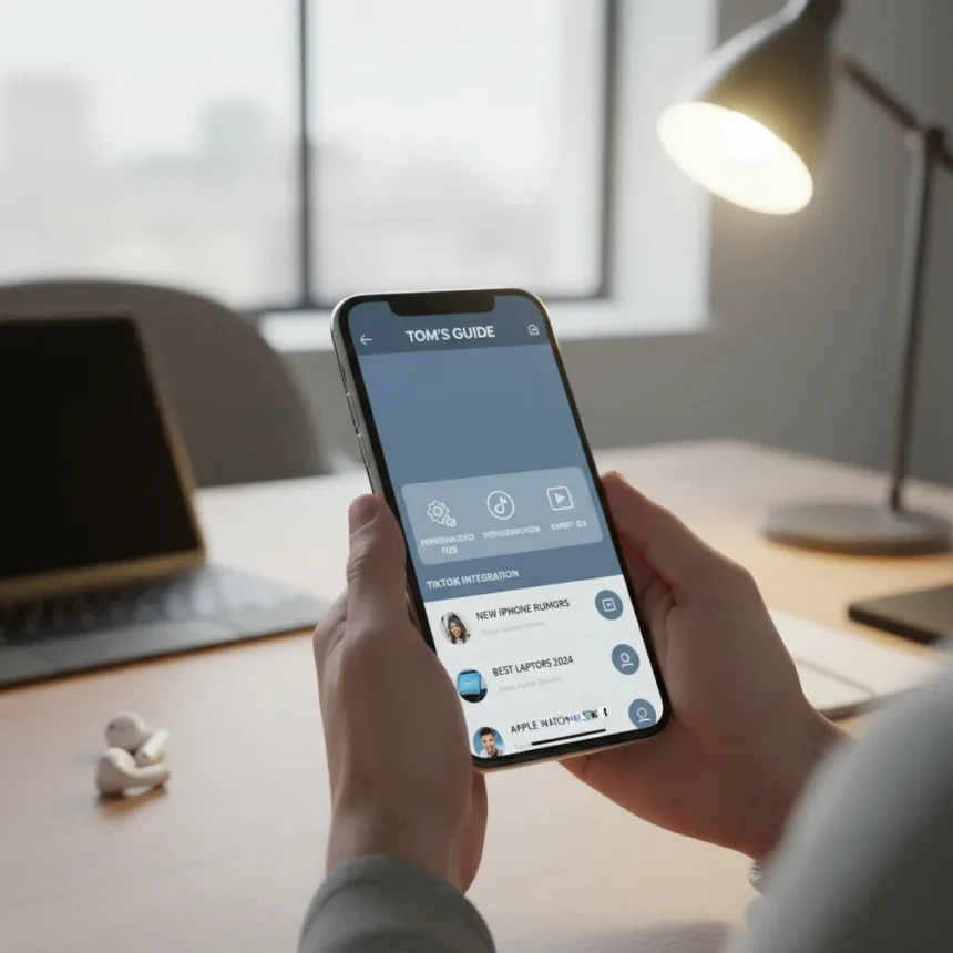 Tom's Guide App Launch Signals Shift to Mobile-First Tech News