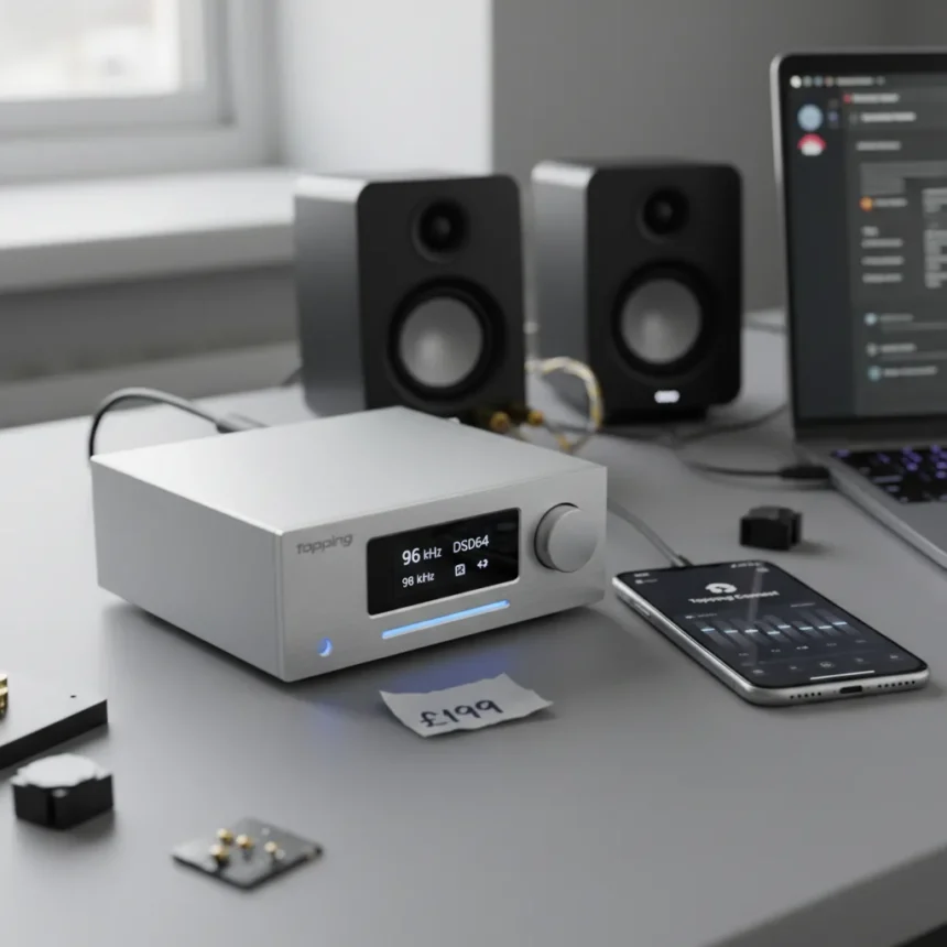 Topping E50 II Brings Hi-Res Audio to Affordable DAC Market