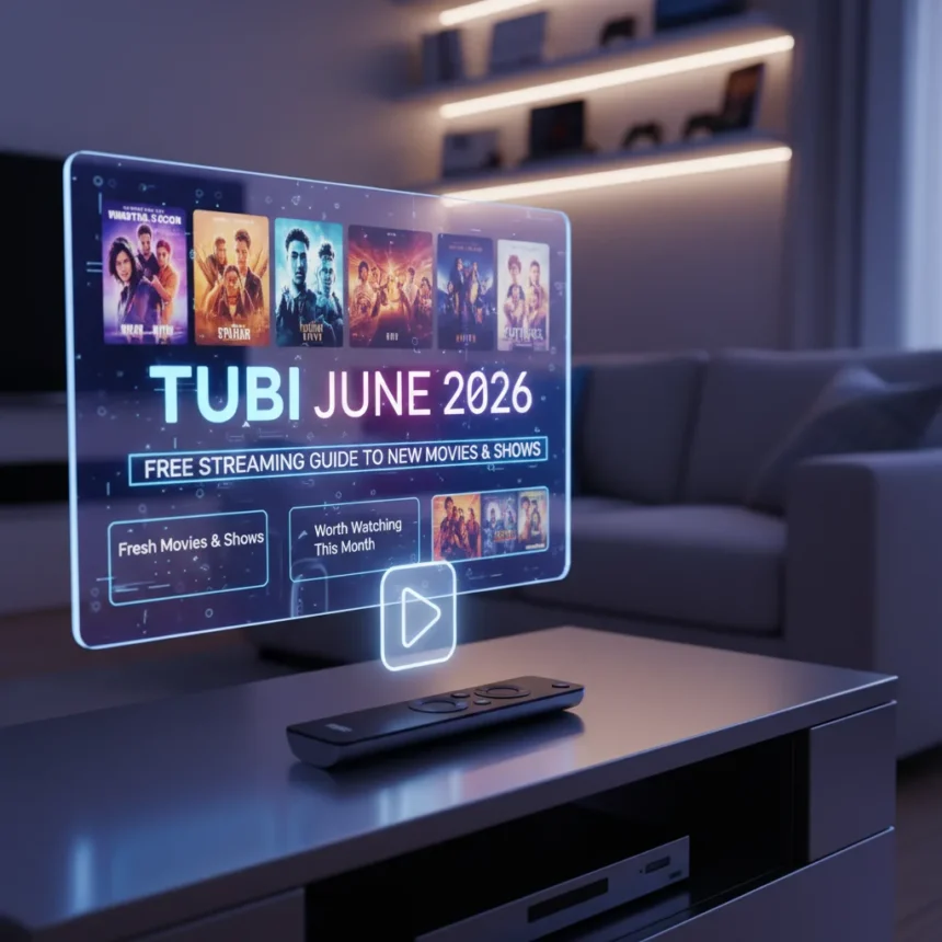 Tubi June 2026: Free streaming guide to new movies and shows