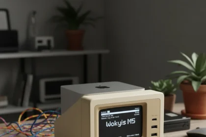 Wokyis M5 Mac Mini Dock Brings Retro Charm to Modern Computing